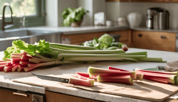 Congeler de la rhubarbe : conseils pour une conservation optimale