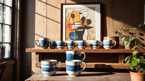 Sélection des mugs Picasso pour un café inspirant